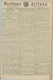 Breslauer Zeitung. Jg.66, Nr. 905 (28 December 1885) - Mittag-Ausgabe