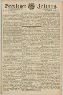 Breslauer Zeitung. Jg.66, Nr. 912 (30 December 1885) - Abend-Ausgabe
