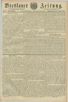 Breslauer Zeitung. Jg.67, Nr. 51 (21 Januar 1886) - Abend-Ausgabe