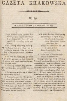 Gazeta Krakowska. 1809, nr 87