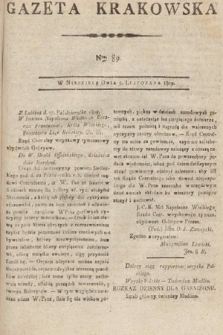 Gazeta Krakowska. 1809, nr 89
