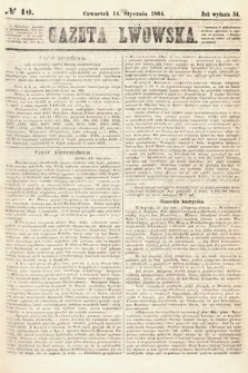 Gazeta Lwowska. 1864, nr 10