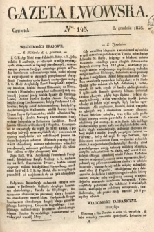 Gazeta Lwowska. 1836, nr 145