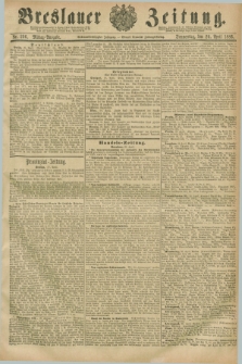 Breslauer Zeitung. Jg.67, Nr. 296 (29 April 1886) - Mittag-Ausgabe