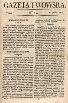 Gazeta Lwowska. 1836, nr 147