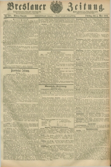 Breslauer Zeitung. Jg.67, Nr. 308 (4 Mai 1886) - Mittag-Ausgabe
