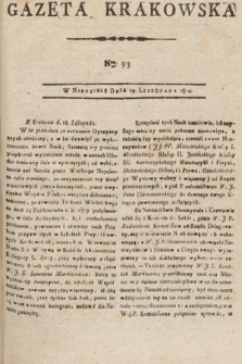 Gazeta Krakowska. 1809, nr 93