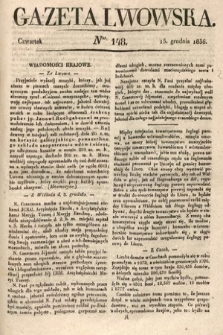 Gazeta Lwowska. 1836, nr 148