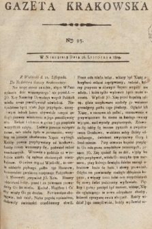 Gazeta Krakowska. 1809, nr 95