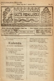 Gazeta Podhalańska. 1923, nr 2