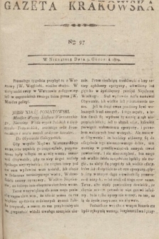 Gazeta Krakowska. 1809, nr 97