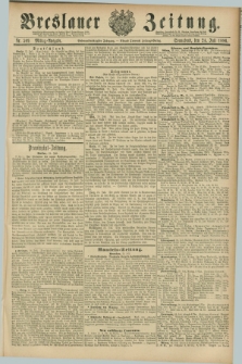 Breslauer Zeitung. Jg.67, Nr. 509 (24 Juli 1886) - Mittag-Ausgabe