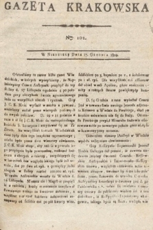 Gazeta Krakowska. 1809, nr 101