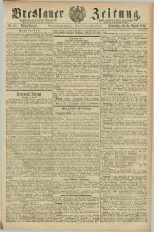 Breslauer Zeitung. Jg.67, Nr. 581 (21 August 1886) - Mittag-Ausgabe