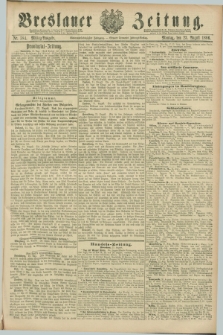 Breslauer Zeitung. Jg.67, Nr. 584 (23 August 1886) - Mittag-Ausgabe