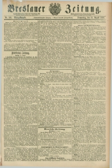 Breslauer Zeitung. Jg.67, Nr. 593 (26 August 1886) - Mittag-Ausgabe