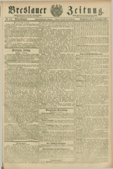Breslauer Zeitung. Jg.67, Nr. 611 (2 September 1886) - Mittag-Ausgabe