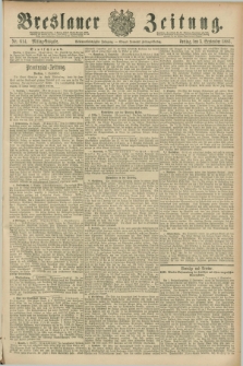 Breslauer Zeitung. Jg.67, Nr. 614 (3 September 1886) - Mittag-Ausgabe