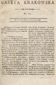 Gazeta Krakowska. 1809, nr 104