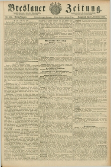 Breslauer Zeitung. Jg.67, Nr. 635 (11 September 1886) - Mittag-Ausgabe