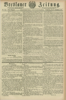 Breslauer Zeitung. Jg.67, Nr. 648 (16 September 1886) - Abend-Ausgabe
