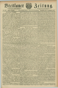 Breslauer Zeitung. Jg.67, Nr. 652 (18 September 1886) - Morgen-Ausgabe + dod.