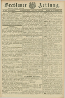 Breslauer Zeitung. Jg.67, Nr. 662 (22 September 1886) - Mittag-Ausgabe