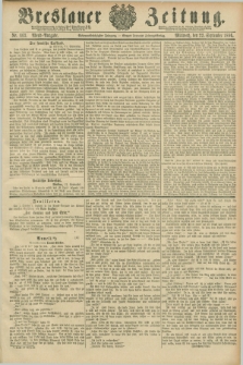 Breslauer Zeitung. Jg.67, Nr. 663 (22 September 1886) - Abend-Ausgabe