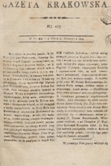 Gazeta Krakowska. 1809, nr 105