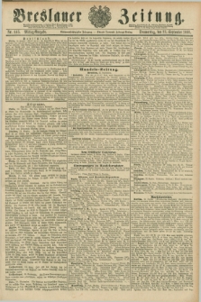 Breslauer Zeitung. Jg.67, Nr. 665 (23 September 1886) - Mittag-Ausgabe