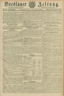 Breslauer Zeitung. Jg.67, Nr. 674 (27 September 1886) - Mittag-Ausgabe