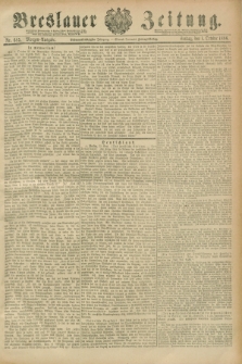 Breslauer Zeitung. Jg.67, Nr. 685 (1 October 1886) - Morgen-Ausgabe + dod.
