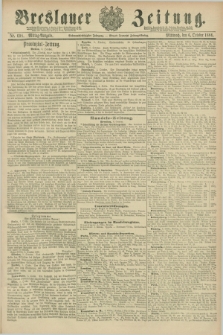 Breslauer Zeitung. Jg.67, Nr. 698 (6 October 1886) - Mittag-Ausgabe
