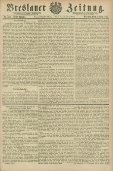 Breslauer Zeitung. Jg.67, Nr. 699 (6 October 1886) - Abend-Ausgabe
