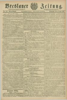 Breslauer Zeitung. Jg.67, Nr. 707 (9 October 1886) - Mittag-Ausgabe