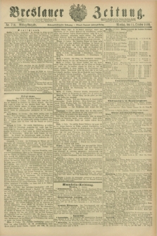 Breslauer Zeitung. Jg.67, Nr. 710 (11 October 1886) - Mittag-Ausgabe