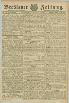 Breslauer Zeitung. Jg.67, Nr. 719 (14 October 1886) - Mittag-Ausgabe