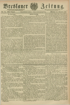 Breslauer Zeitung. Jg.67, Nr. 771 (3 November 1886) - Abend-Ausgabe