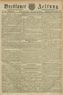 Breslauer Zeitung. Jg.67, Nr. 779 (6 November 1886) - Mittag-Ausgabe