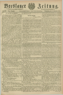 Breslauer Zeitung. Jg.67, Nr. 792 (11 November 1886) - Abend-Ausgabe