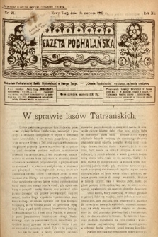 Gazeta Podhalańska. 1923, nr 24