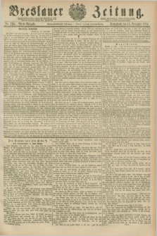 Breslauer Zeitung. Jg.67, Nr. 798 (13 November 1886) - Abend-Ausgabe