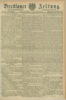 Breslauer Zeitung. Jg.67, Nr. 801 (15 November 1886) - Abend-Ausgabe