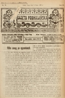 Gazeta Podhalańska. 1923, nr 28