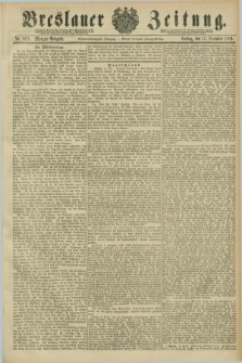 Breslauer Zeitung. Jg.67, Nr. 883 (17 December 1886) - Morgen-Ausgabe + dod.