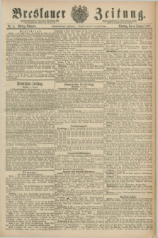 Breslauer Zeitung. Jg.68, Nr. 5 (4 Januar 1887) - Mittag-Ausgabe