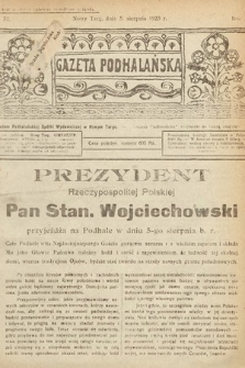 Gazeta Podhalańska. 1923, nr 32