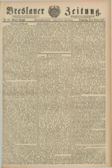 Breslauer Zeitung. Jg.68, Nr. 82 (3 Februar 1887) - Morgen-Ausgabe + dod.