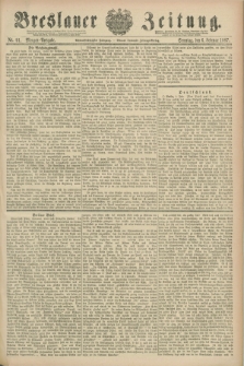 Breslauer Zeitung. Jg.68, Nr. 91 (6 Februar 1887) - Morgen-Ausgabe + dod.