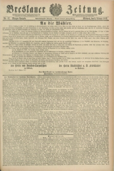 Breslauer Zeitung. Jg.68, Nr. 97 (9 Februar 1887) - Morgen-Ausgabe + dod.